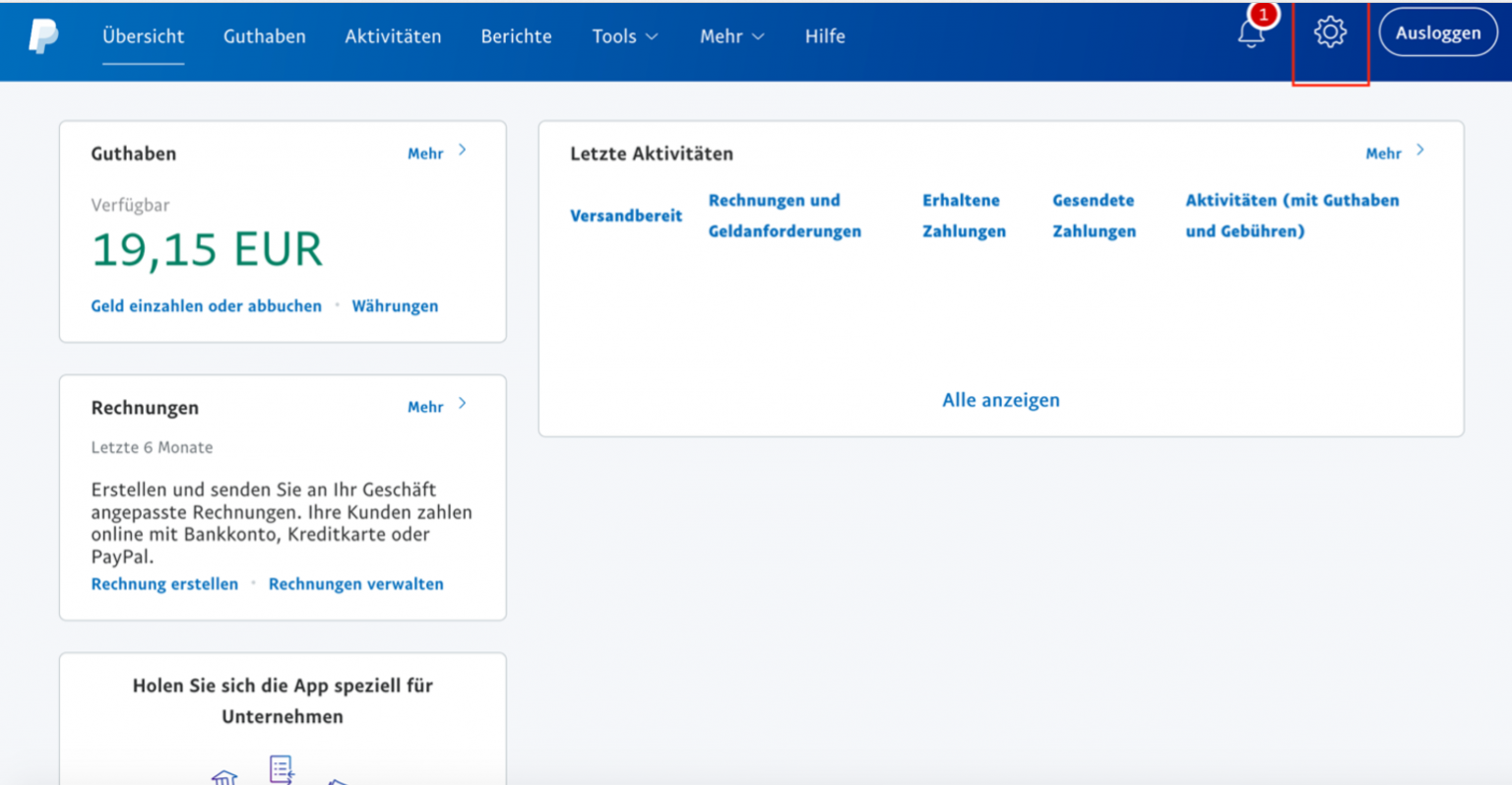 Wie Kann Ich Mein Paypal Konto Ausgleichen Wie verbinde ich mein PayPal-Konto mit SAMS-ON? – SAMS-ON - EINFACH